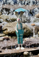 CLARENCE RABBIT W/UMBRELLA *NEW* AVAIL JAN 2025